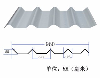 訢雙贏960-4.5型白色鋁箔瓦隔熱瓦鋁箔隔熱瓦秸稈瓦